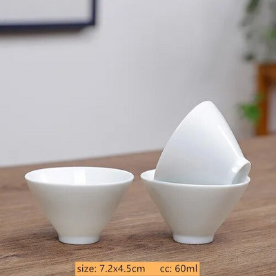 Set de ceai de ceai Celadon personalizat de 3 buc. Ceai de ceai portabile din ceramica pentru casa bol mic de ceai Cupa maestru chinezesc Accesorii traditionale pentru ceai