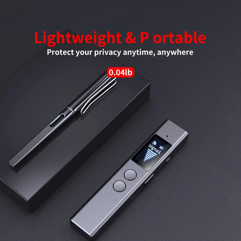 Detector de cameră spion ascunsă Dispozitive multifuncționale anti-mini bug-uri SPYCamera fără fir Gsm semnal de interceptare conexiuni GPS Tracker Cam Detect