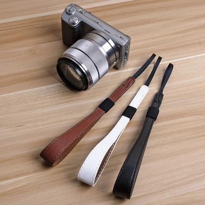 Каишка за фотоапарат PU кожена дръжка за каишка за китка за камера Nikon Leica Sony Fuji Fujifilm X30 X20 X10 XT10 XT1 X100