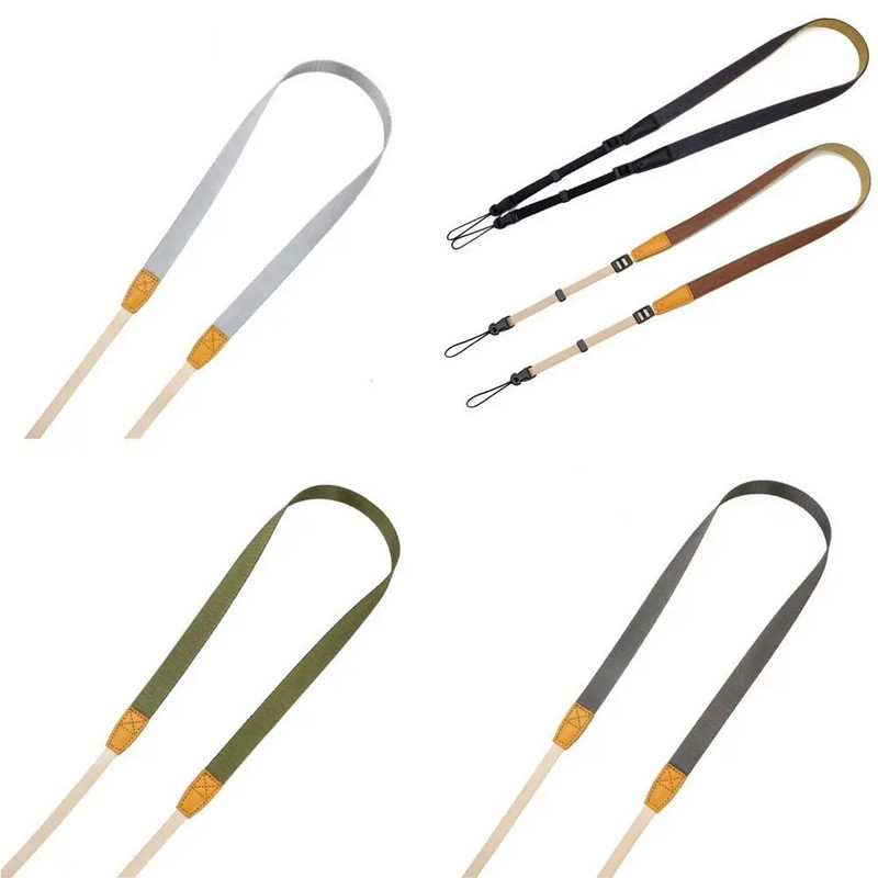 Többfunkciós nylon kötél kamera öv, állítható, tartós tükörreflexes fényképezőgép kötél nyakba akasztó pánt kamera akasztó heveder fényképezőgép kötél