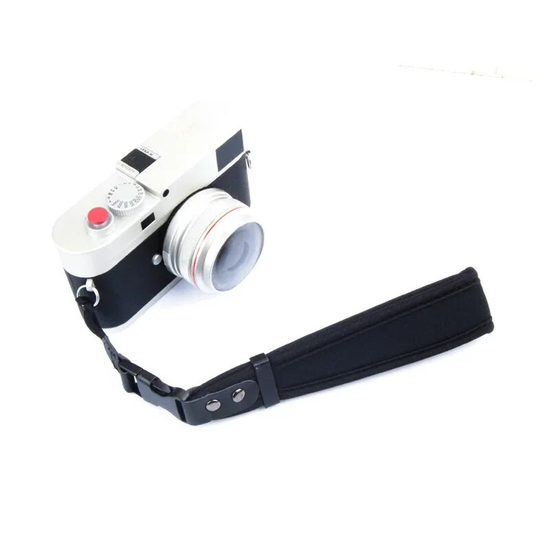 Neopreno minkštas greitai nuimamas riešo dirželis, skirtas Canon Nikon Sony Fujifilm Fuji DSLR fotoaparato riešo dirželis, fotoaparato priedai