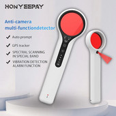 Slēptās kameras detektors 4 in1 anti-diskrēts spiegu sīkrīks, drošības aizsardzība, pārnēsājams mini RF GPS noklausīšanās kļūdu visu signālu skeneris