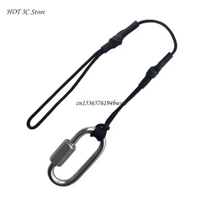 Kamera biztonsági kötél Többfunkciós nylon heveder öv Tartós kamera biztonsági kábel a digitális fényképezőgépekhez Jobb védelem