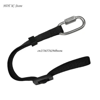 Kamera biztonsági kötél Többfunkciós nylon heveder öv Tartós kamera biztonsági kábel a digitális fényképezőgépekhez Jobb védelem