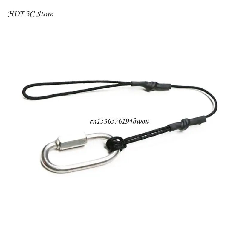 Kamera biztonsági kötél Többfunkciós nylon heveder öv Tartós kamera biztonsági kábel a digitális fényképezőgépekhez Jobb védelem