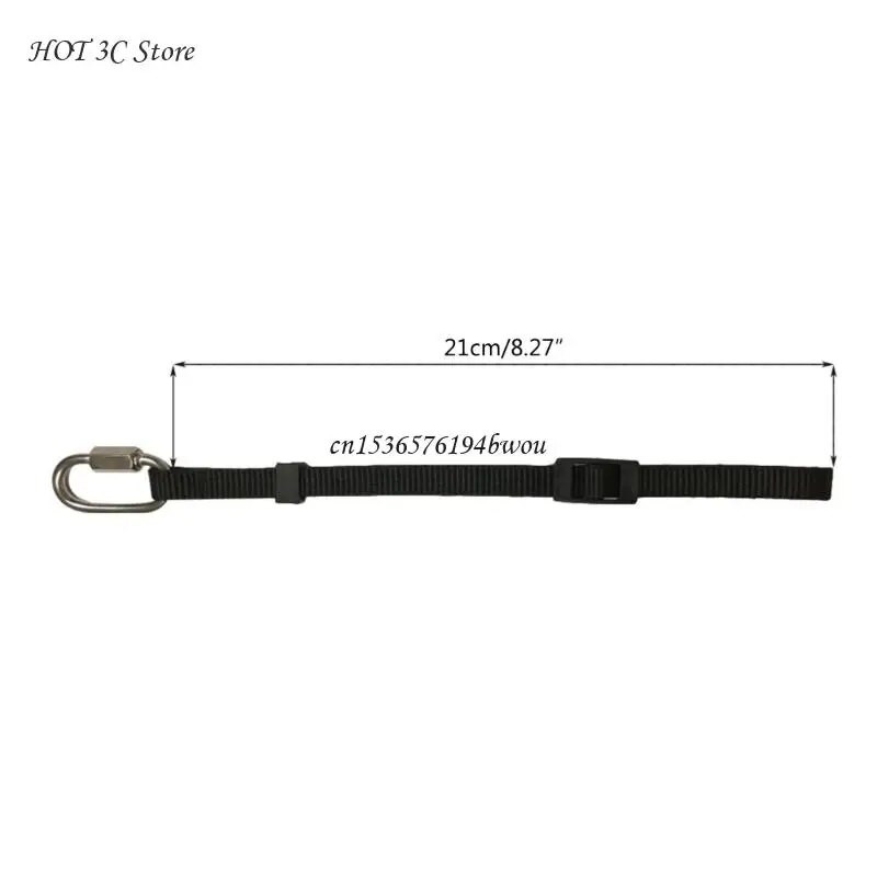 Kamera biztonsági kötél Többfunkciós nylon heveder öv Tartós kamera biztonsági kábel a digitális fényképezőgépekhez Jobb védelem