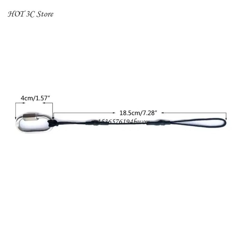 Kamera biztonsági kötél Többfunkciós nylon heveder öv Tartós kamera biztonsági kábel a digitális fényképezőgépekhez Jobb védelem