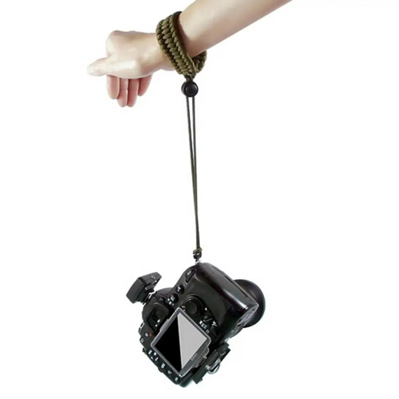 Curea împletită pentru cameră digitală Curea de mână pentru aparat de fotografiat Brățară pentru mâner pentru Nikon Canon Sony Pentax Panasonic DSLR