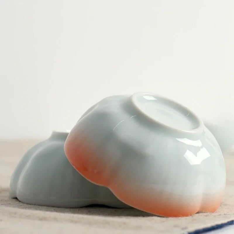 50 ml käsitsi maalitud keraamilised teetassid Pu 'er teekomplektid Kodused kaasaskantavad teekausid Kohandatud Master Cup Hiina teekomplektid Aksessuaarid