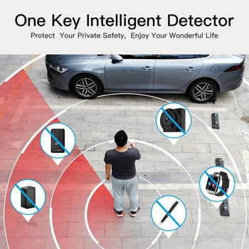 Защита на сигурността Детектор за скрита хотелска камера Детектор против шпионски грешки за GPS тракер Търсене на скрита камера