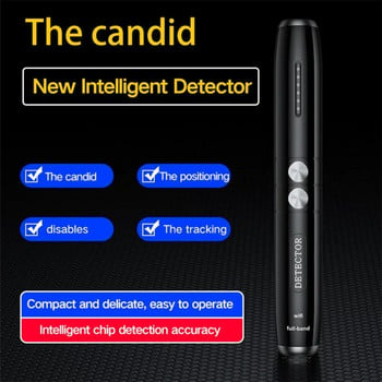Детектор за безжичен радиочестотен сигнал Камера против шпиониране GSM Finder Скенер за подслушване Anti Candid Camera Detector Hidden Cam Buster