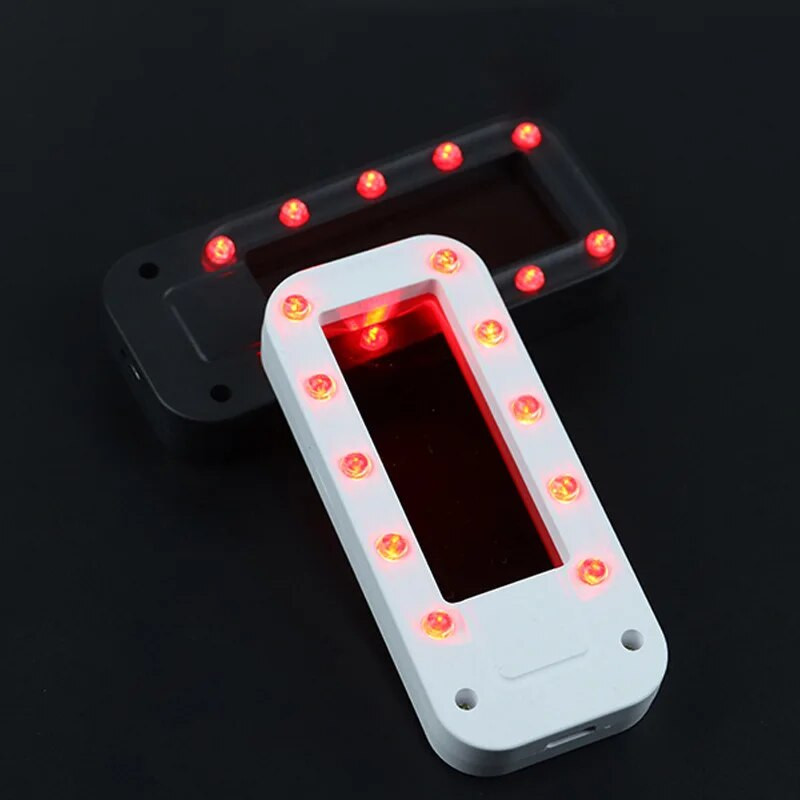 Anti Candid Mini Rejtett Kamera Biztonsági Riasztó Anti-Spy 12 LED Fények Anti-Spy Scanner Érzékelő Wifi Kamera Kereső Kereső Tracker
