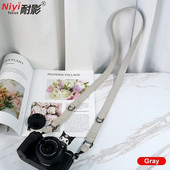 Fényképezőgép bőr vállpánt Canon Fujifilm Nikon Sony Leica Pentax Panasonic tükörreflexes DSLR tükör nélküli fényképezőgéphez