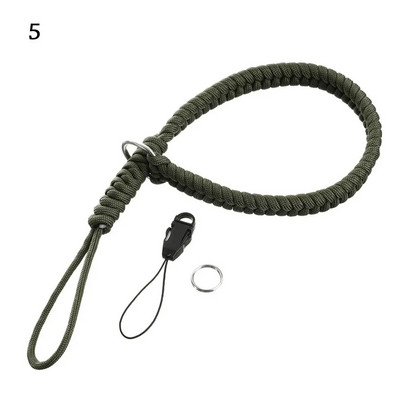 Elveszett fonott karkötő állítható karkötő túlélő Paracord kültéri hegymászó kötél kamera csuklópánt csuklópánt