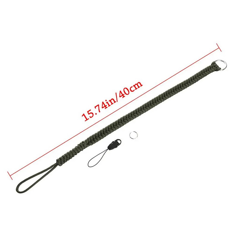 Elveszett fonott karkötő állítható karkötő túlélő Paracord kültéri hegymászó kötél kamera csuklópánt csuklópánt