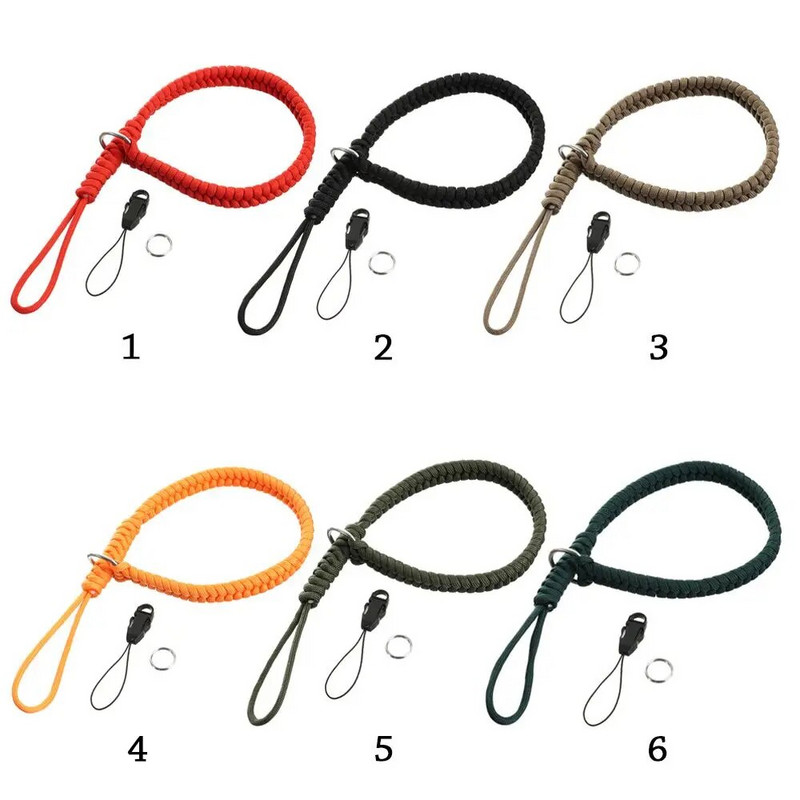 Elveszett fonott karkötő állítható karkötő túlélő Paracord kültéri hegymászó kötél kamera csuklópánt csuklópánt