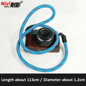 Κάμερα Ζώνη ώμου λαιμού για Κάμερα DSLR για Sony Nikon Canon Fuji Pentax Panasonic Olympus Thicker Hiking Style