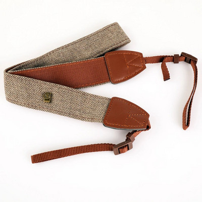 Retro kiirkinnitusega kaamera õlarihm reguleeritav vintage kaelarihm Sony Nikoni peegelkaamera DSLR universaalsete tarvikute jaoks