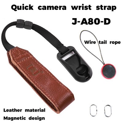 Nahast randmerihm peegelkaamera Canon 850 Nikon Z5 Z6 Fuji XT4 Sony A7R3 Leica Olympus Micro ühekordne kiirlahtivõetav käerihm