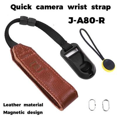 Nahast randmerihm peegelkaamera Canon 850 Nikon Z5 Z6 Fuji XT4 Sony A7R3 Leica Olympus Micro ühekordne kiirlahtivõetav käerihm