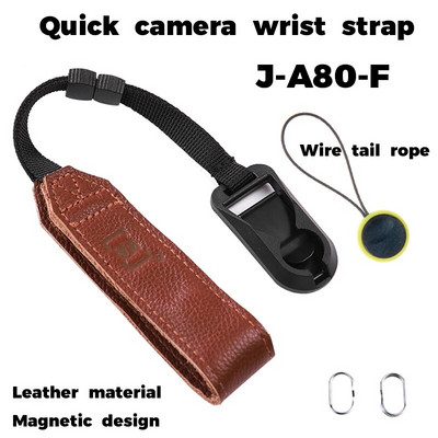 Nahast randmerihm peegelkaamera Canon 850 Nikon Z5 Z6 Fuji XT4 Sony A7R3 Leica Olympus Micro ühekordne kiirlahtivõetav käerihm