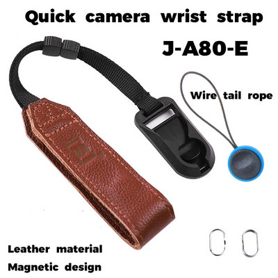 Nahast randmerihm peegelkaamera Canon 850 Nikon Z5 Z6 Fuji XT4 Sony A7R3 Leica Olympus Micro ühekordne kiirlahtivõetav käerihm