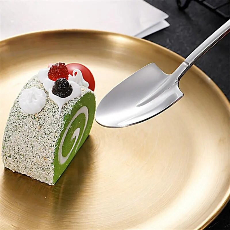 2 tk kohvilusikad söögiriistade komplekt roostevabast terasest retro rauast labidas jäätiselusikas lusikas loominguline lusikas tee-lusikas mood lauanõud