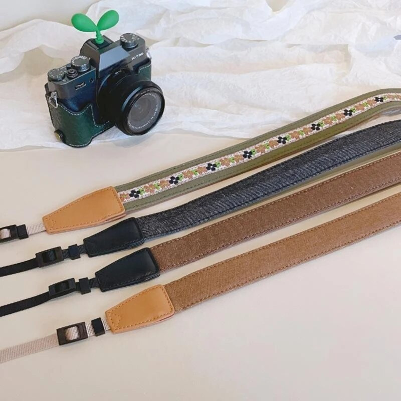 Kaamera õlarihm koos kiirvabastusplaadi laiade kaamera kaelarihmadega fotograafidele, reguleeritav DSLR-kaamera jaoks