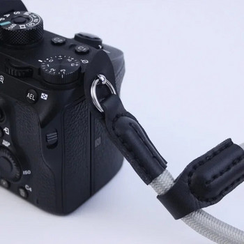 Κάμερα με λουρί καρπού με σχοινί για SONY a7r3 m4 Leica d-lux7 109 Fujifilm x100v