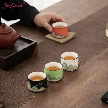 Керамични чаши за чай JIA GUI LUO, чаша за чай в японски стил, I123, 50 ml