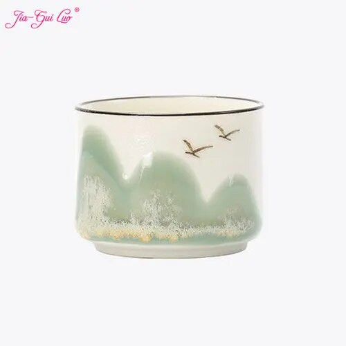 JIA GUI LUO keraamilised teetassid, Jaapani stiilis teetass, I123, 50 ml