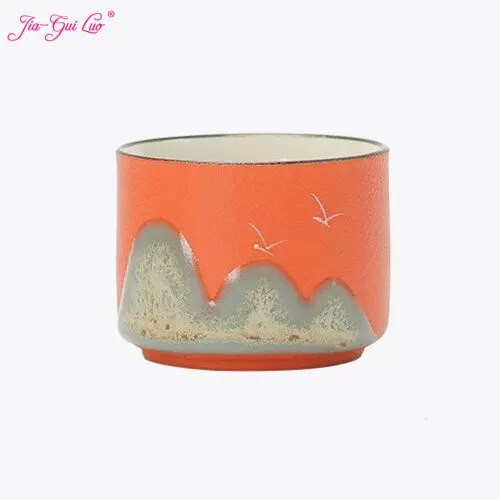 JIA GUI LUO keraamilised teetassid, Jaapani stiilis teetass, I123, 50 ml