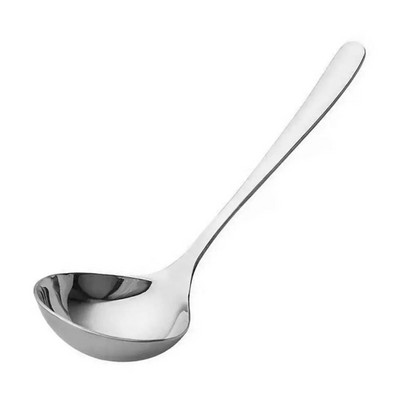 Roostevabast terasest lusikas, pika varrega supilusikakesed kuuma poti supi kulp Rameni nuudlid Kulp Köögilauanõud Toiduvalmistamisnõud