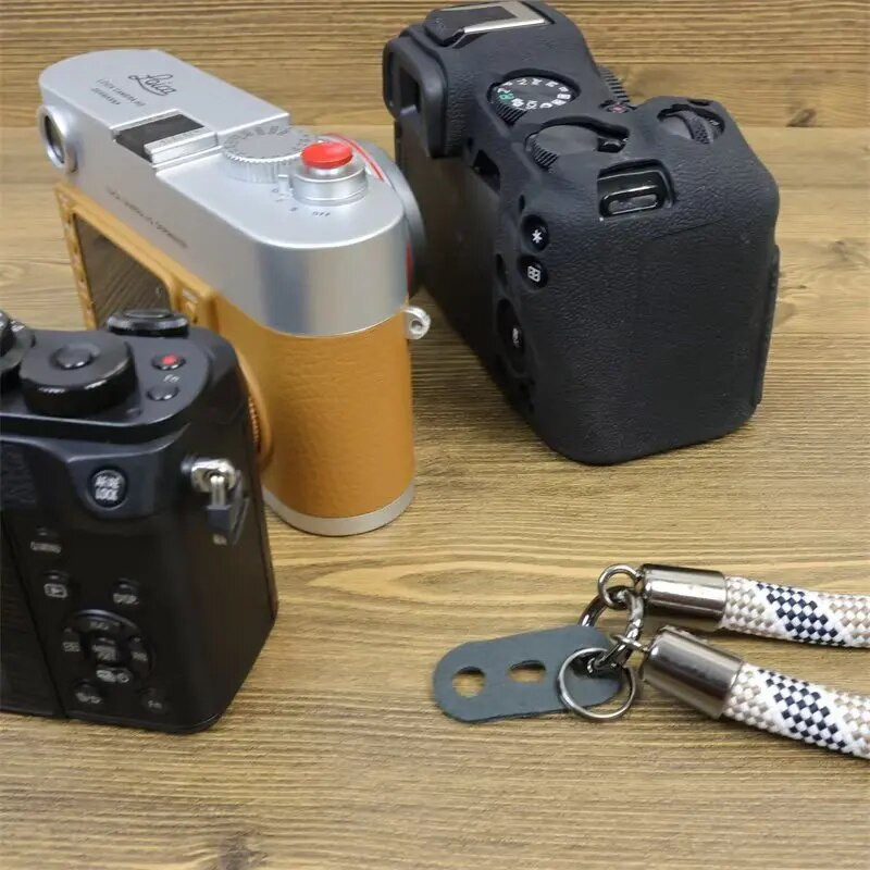 Curea pentru cameră Curea pentru mână pentru aparatul de fotografiat Mâner de mână Brățară împletită Paracord pentru Sony Pentax Panasonic DSLR Corda universală