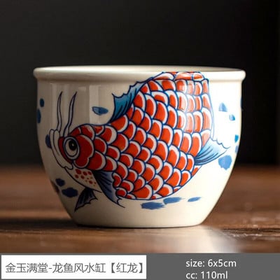 Kinijos arovanos arbatos puodelis Namų keramikos meistro puodelis Retro arbatos rinkinys Priedai Nešiojami grožio meditacijos puodeliai Turkiškos arbatos puodeliai