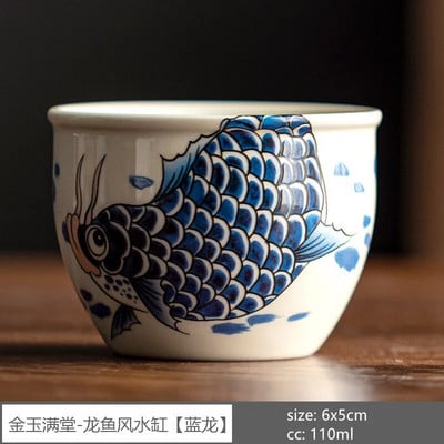 Kinijos arovanos arbatos puodelis Namų keramikos meistro puodelis Retro arbatos rinkinys Priedai Nešiojami grožio meditacijos puodeliai Turkiškos arbatos puodeliai