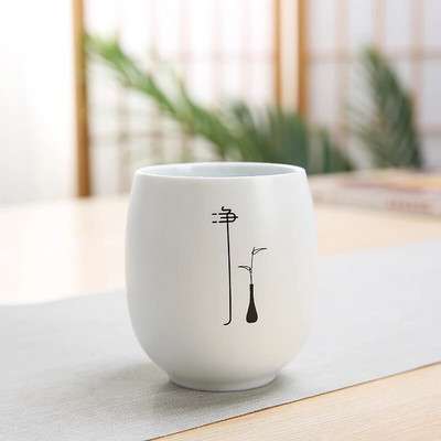 1vnt Boutique keramikinis arbatos puodelis arbatos dubuo Jingdezhen baltos porceliano arbatos puodelis asmeninis vieno puodelio arbatos rinkinys Priemonės Namų gėrimai