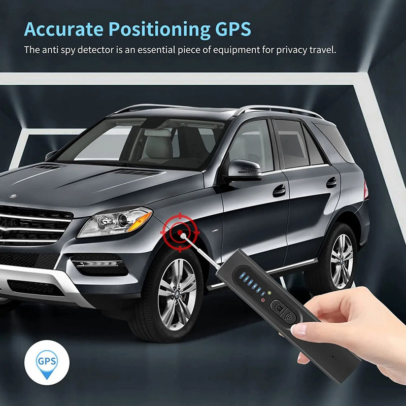 Spiooni vidina detektor varjatud kaamera Espion nähtamatu RF juhtmevaba signaali skanner GPS jälgija turvakaitse infrapunaotsija