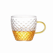 100 ml Staklene šalice za čaj Male šalice Kućni stakleni set za čaj Set šalica za kavu Čaj za vodu Tanjurić Odrezak Posuda za sok Dekor za stol Šalica za čaj