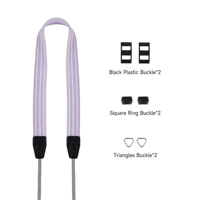 Gisergar Primjenjivi Canon remen za nošenje na ramenu Fuji Slr Halter Sony fotoaparat bez zrcala Nikon remen za polaroid fotoaparat Pink Purpur