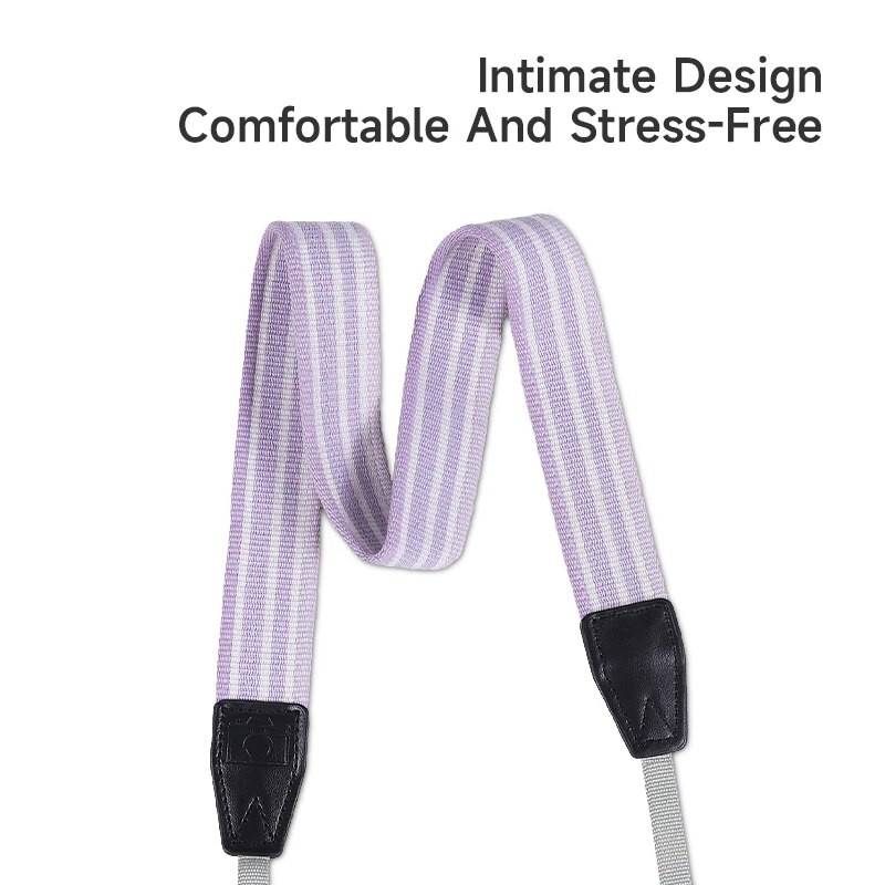 Gisergar Primjenjivi Canon remen za nošenje na ramenu Fuji Slr Halter Sony fotoaparat bez zrcala Nikon remen za polaroid fotoaparat Pink Purpur