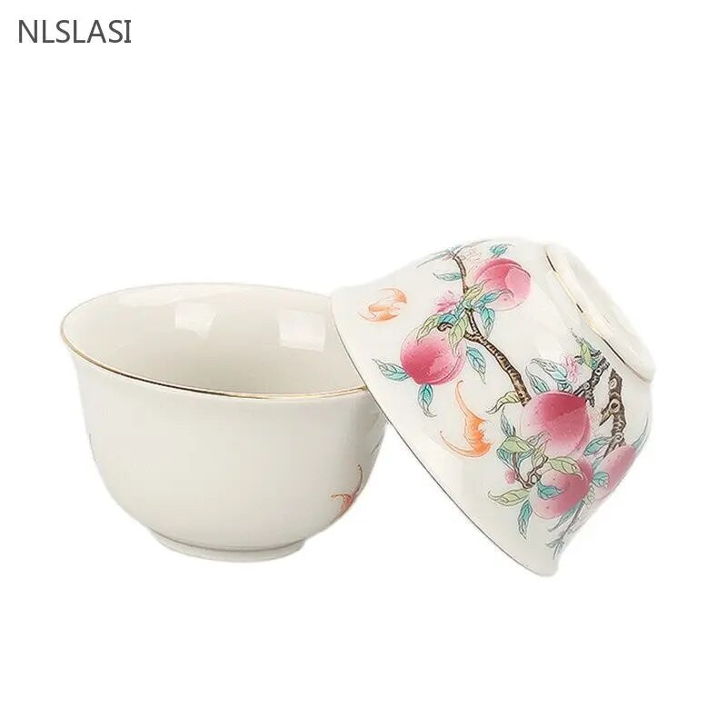 1 vnt./70 ml Išskirtinis keraminis arbatos puodelis Vintažinis rankų darbo meistro puodelis kinų rankų darbo kelioninis arbatos puodelis Individualizuotas arbatos rinkinys Dovanų arbatinukas