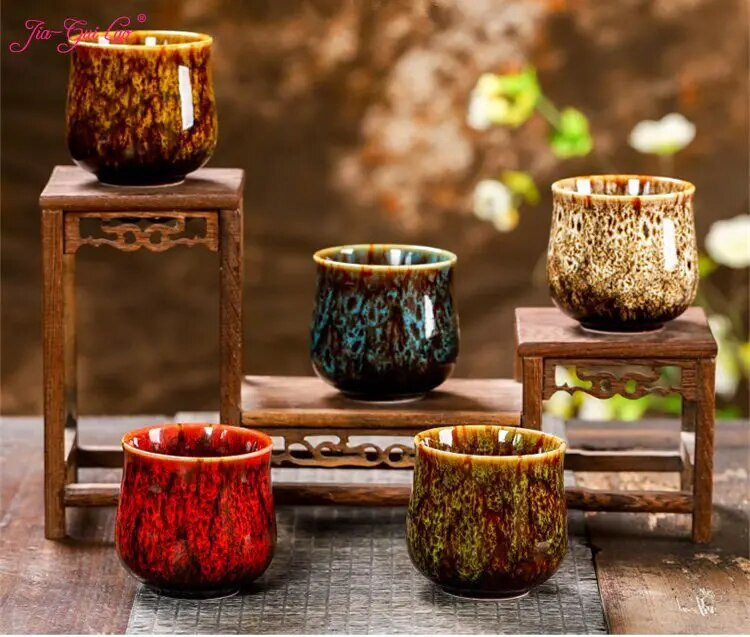 JIA GUI LUO 150ML keramičke šalice za čaj Tazas De Ceramica Creativas šalice za kavu Kina šalica za čaj Kiln Change šalica za čaj I117