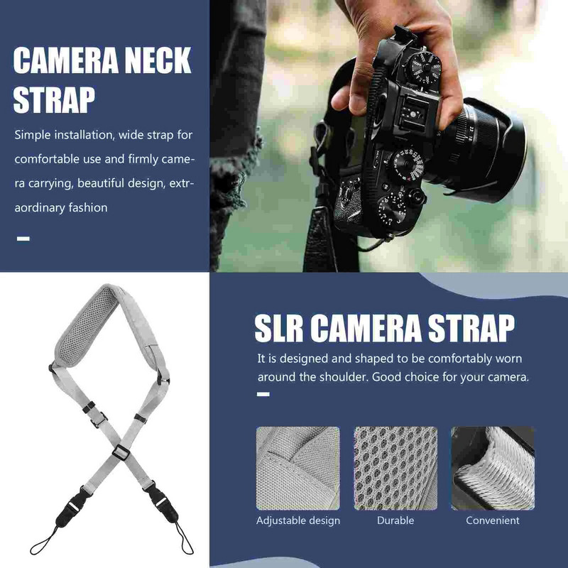 Remen za fotoaparat na zapešću Quick Release Sling Sebum Tech Neck Harness za putovanja na ramenu i remenu