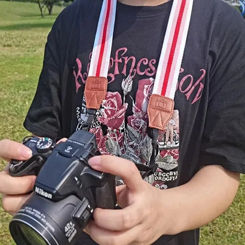 1kom remen za fotoaparat Podesivi remen za fotoaparat preko ramena i oko vrata za Sony Nikon SLR DSLR fotoaparat Univerzalni dodaci