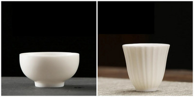 2db/tétel Suet Jade Kerámia teáscsésze Irodai tea ivótál teástál Kínai fehér porcelán teáskészlet Kiegészítők egypohár italos edények