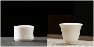 2db/tétel Suet Jade Kerámia teáscsésze Irodai tea ivótál teástál Kínai fehér porcelán teáskészlet Kiegészítők egypohár italos edények