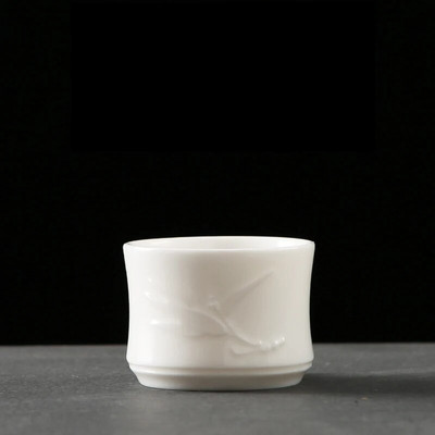 2db/tétel Suet Jade Kerámia teáscsésze Irodai tea ivótál teástál Kínai fehér porcelán teáskészlet Kiegészítők egypohár italos edények