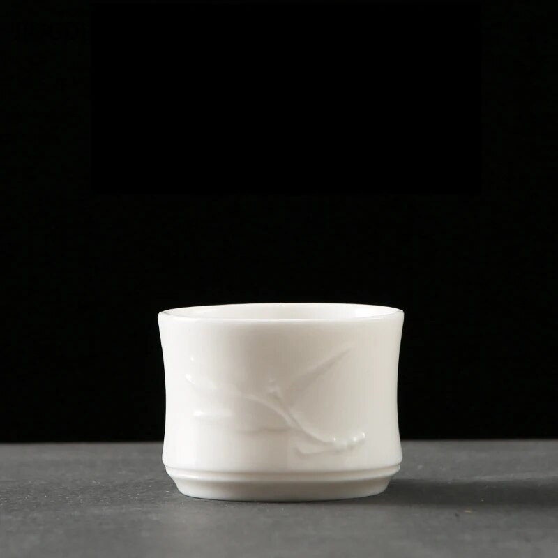 2db/tétel Suet Jade Kerámia teáscsésze Irodai tea ivótál teástál Kínai fehér porcelán teáskészlet Kiegészítők egypohár italos edények