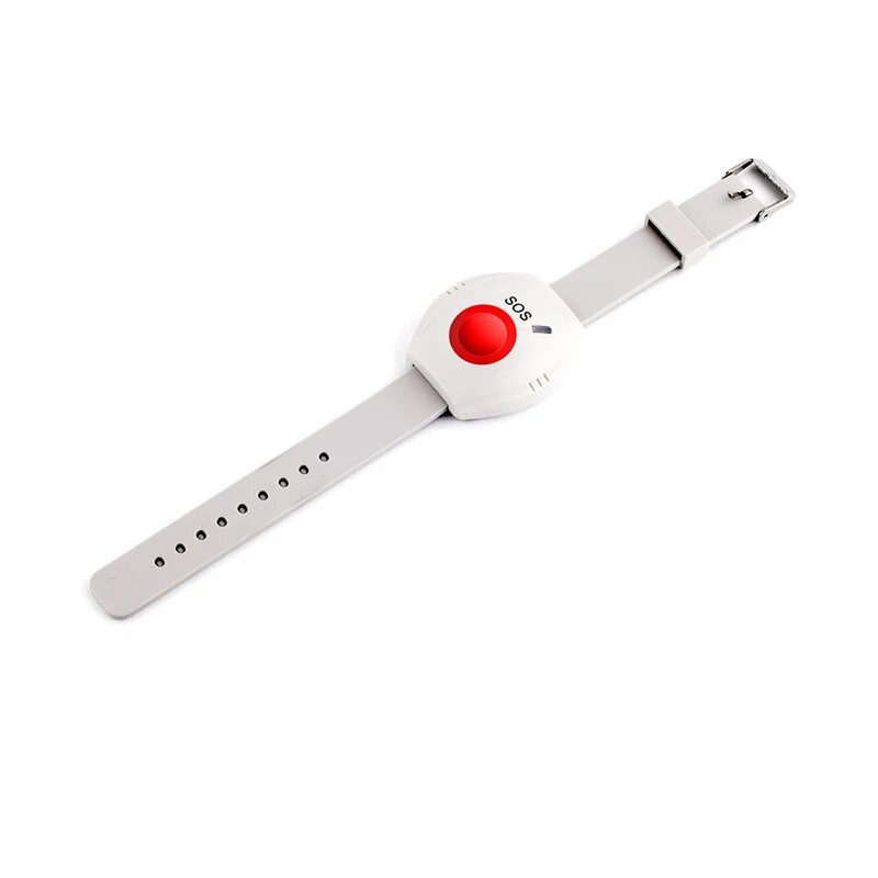 1 pc panikas poga RF 433 mhz SOS rokassprādzes avārijas poga vecāka gadagājuma cilvēku trauksmes pulkstenim veciem cilvēkiem GSM mājas drošības signalizācijas sistēma